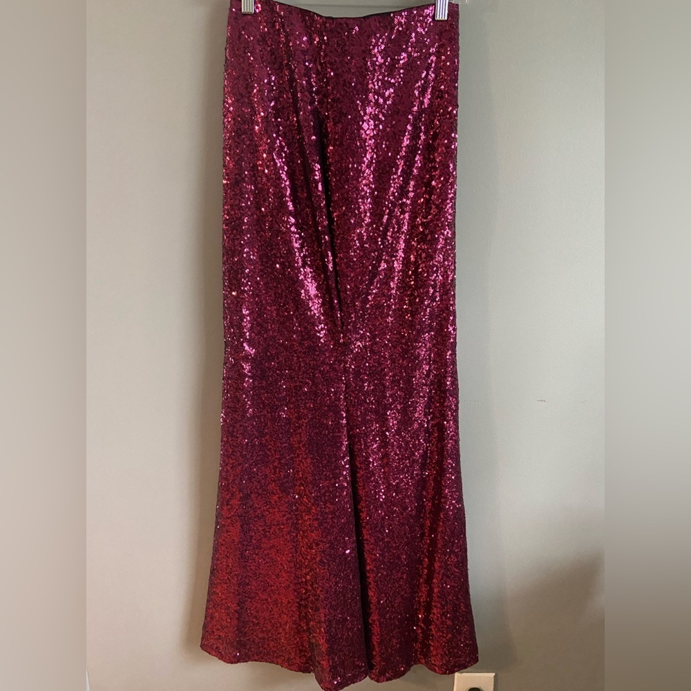 Sequin rodeo western maxi skirt